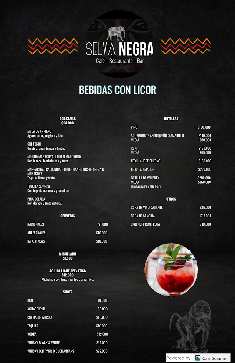 Menu Selva Negra Cafe-2