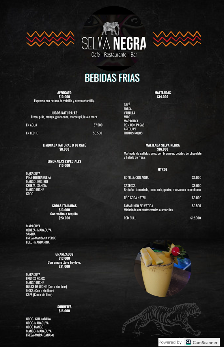 Menu Selva Negra Cafe-5